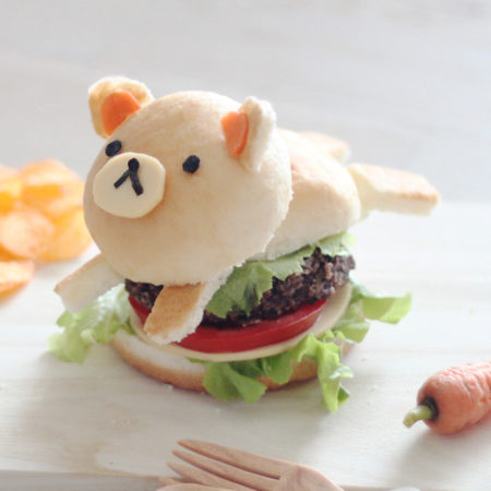 Rilakkuma Burger | Yukitchen