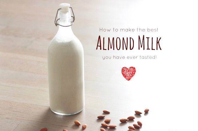 Almond Milk Tutorial