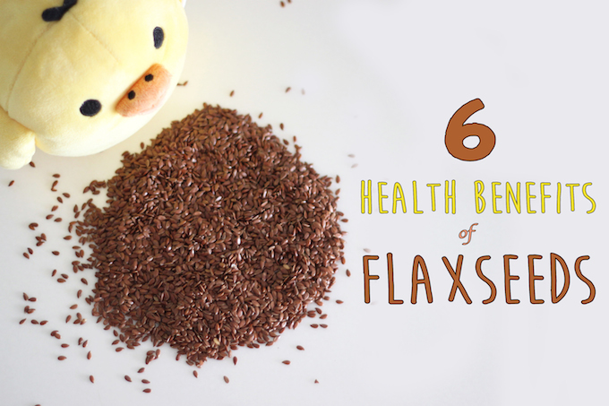 6 health benefits of flaxseeds!